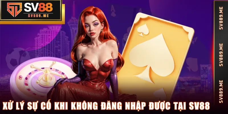 Xử lý sự cố khi không đăng nhập được tại SV88